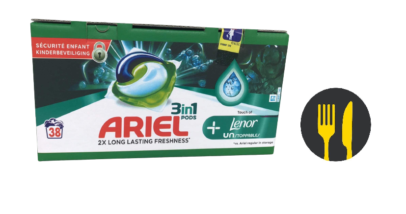 Капсулы для стирки Ариэль 63 шт (економ упаковка)/ Ariel Pods 3 in 1 ...